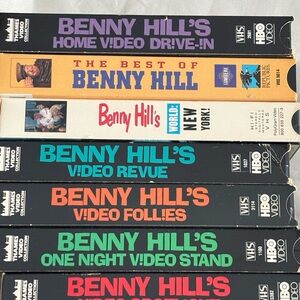 Benny Hill VHS Collection